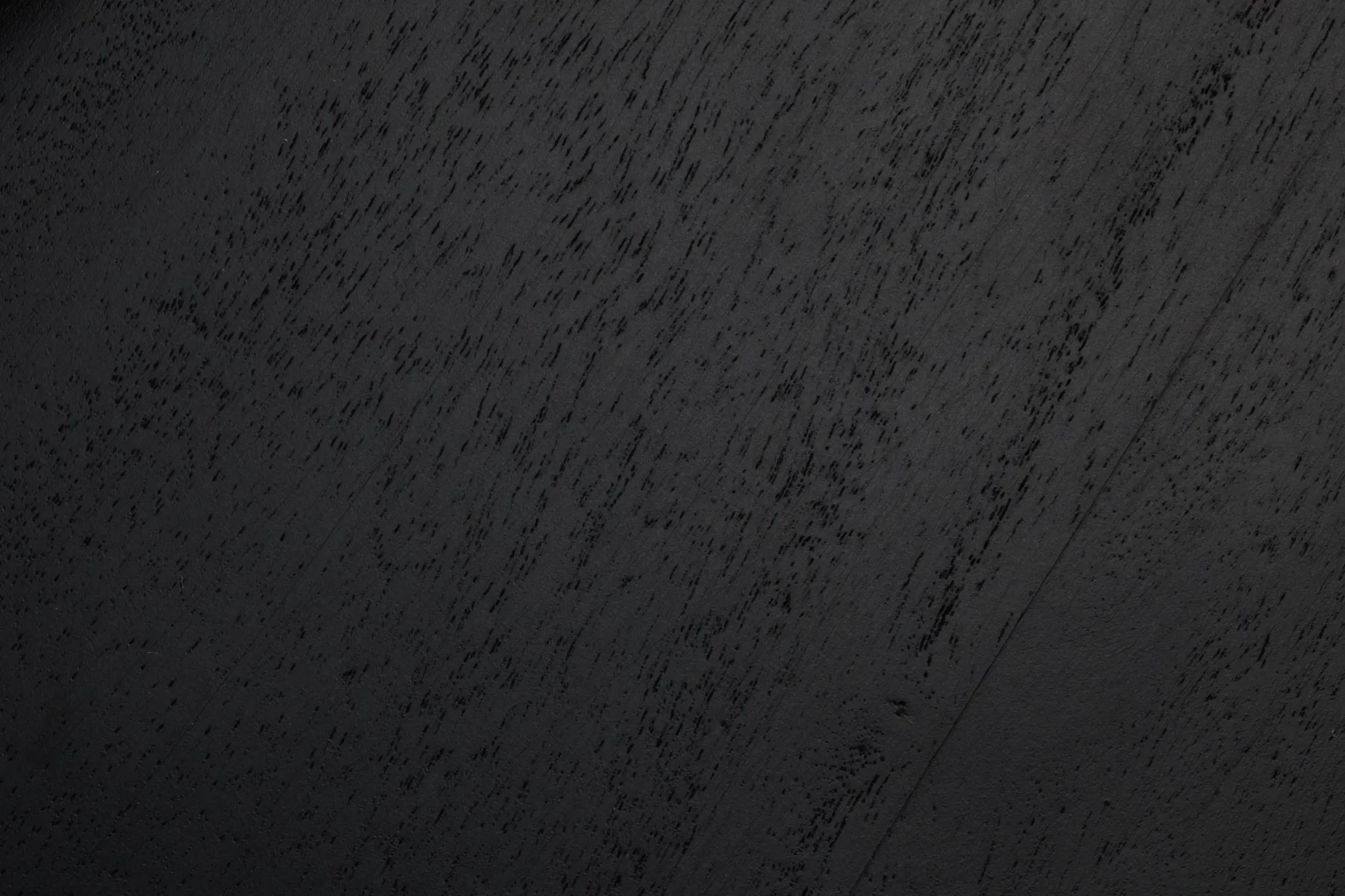 Boden Black Wood Round Chairside Table