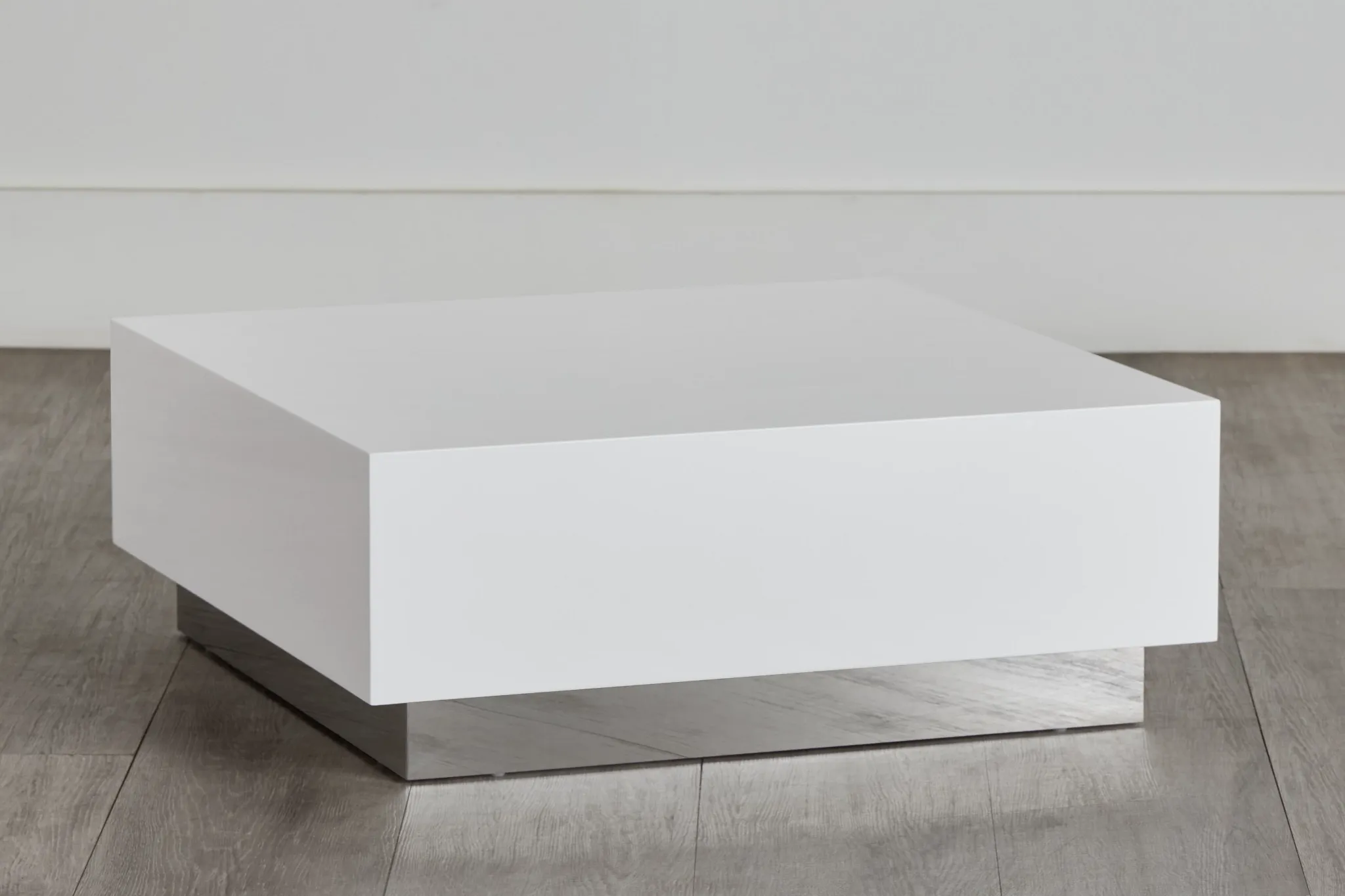 Camila White Square Coffee Table
