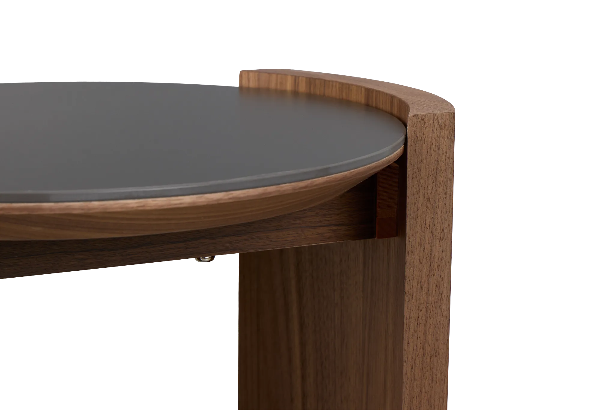 Nomad Mid Tone Ceramic Round End Table