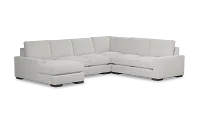 Edgewater Maguire Ivory Medium Left Chaise Sectional