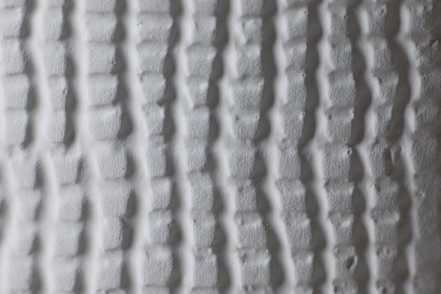 Waffi White Large Vase