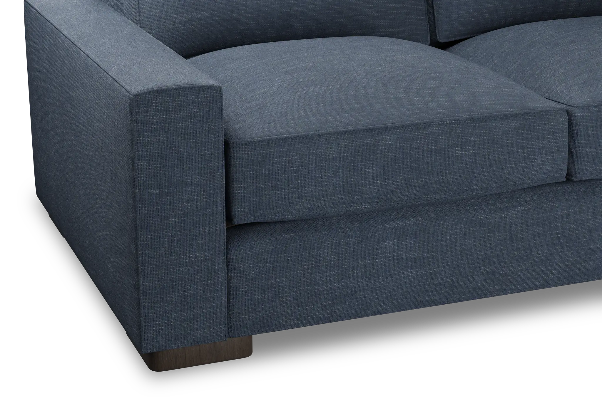 Edgewater Elevation Dark Blue Medium Two-arm Sectional Edgewater Elevation Dark Blue Medium Two-arm Sectional