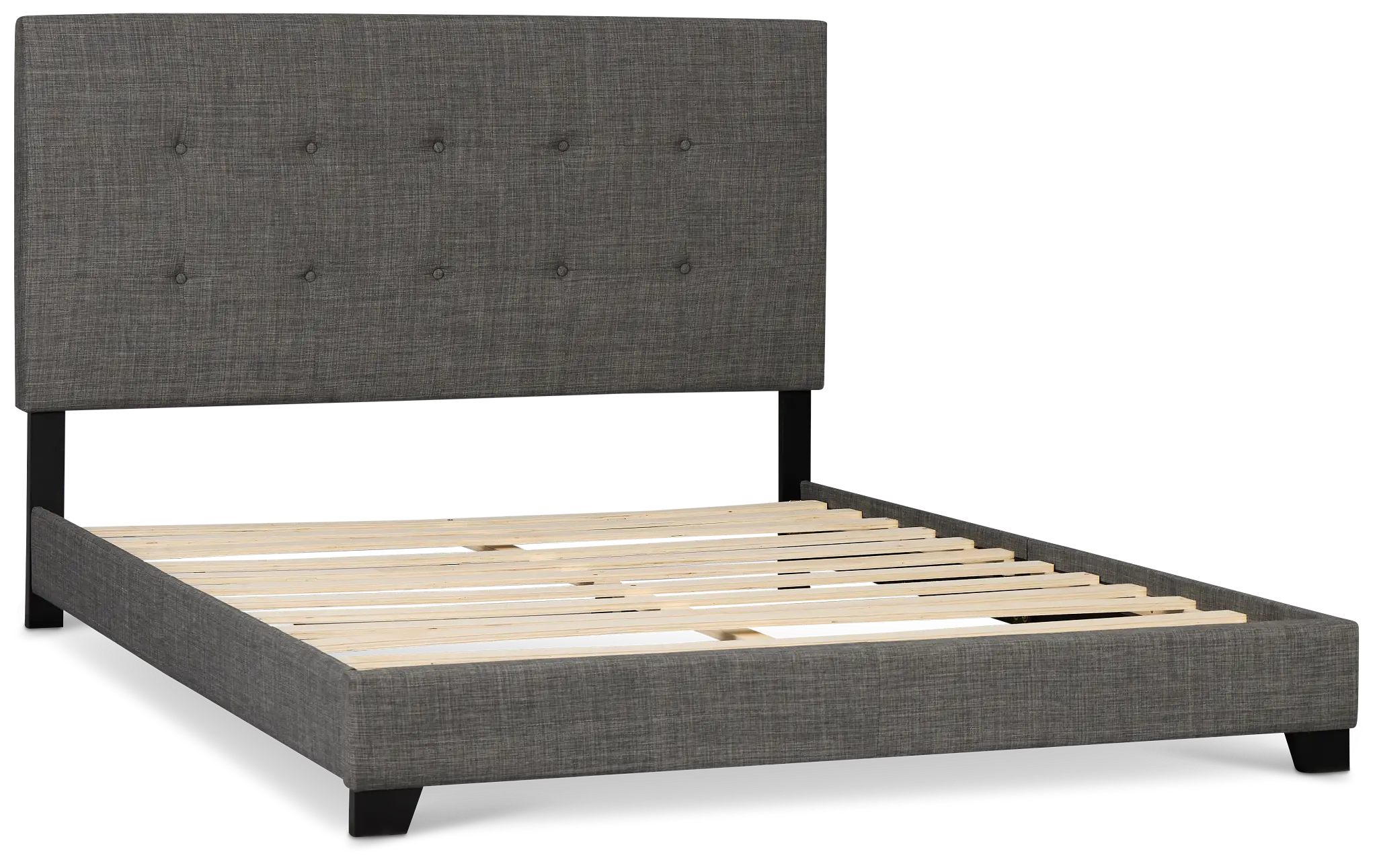 Flagler Gray Uph Panel Bed Flagler Gray Uph Panel Bed
