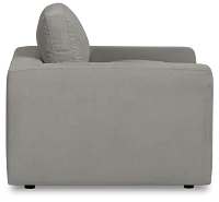 Grant Light Gray Fabric Chair