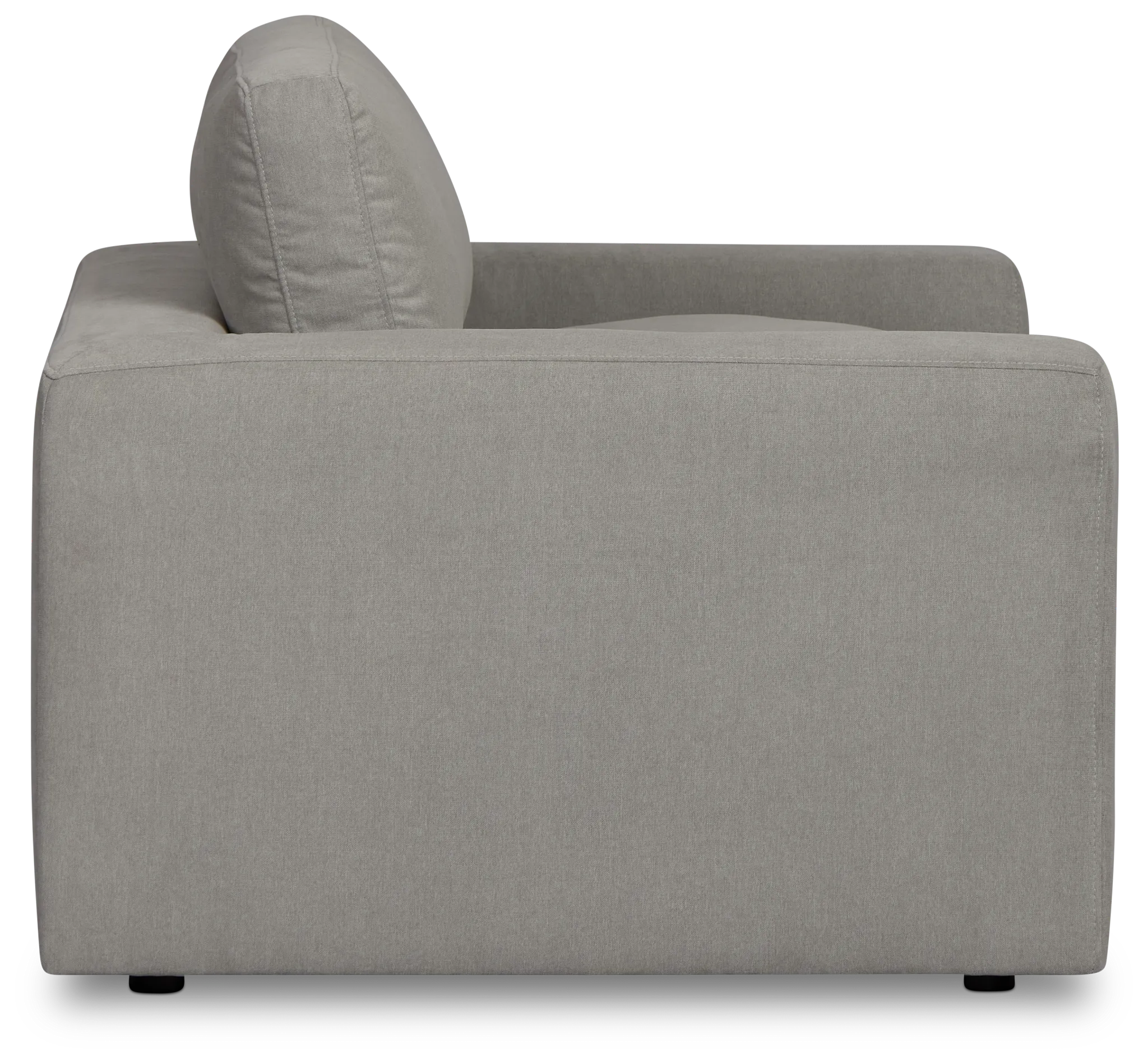 Grant Light Gray Fabric Chair