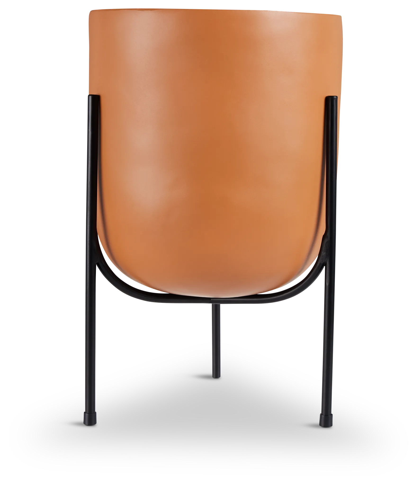 Frieda Light Orange Large Planter