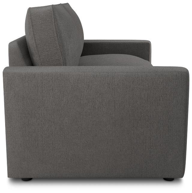 Siesta Peyton Gray Fabric Memory Foam Sleeper