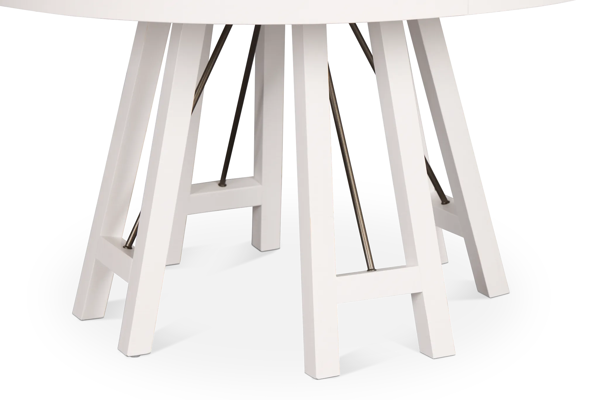 Heron Cove White 52" Round Table