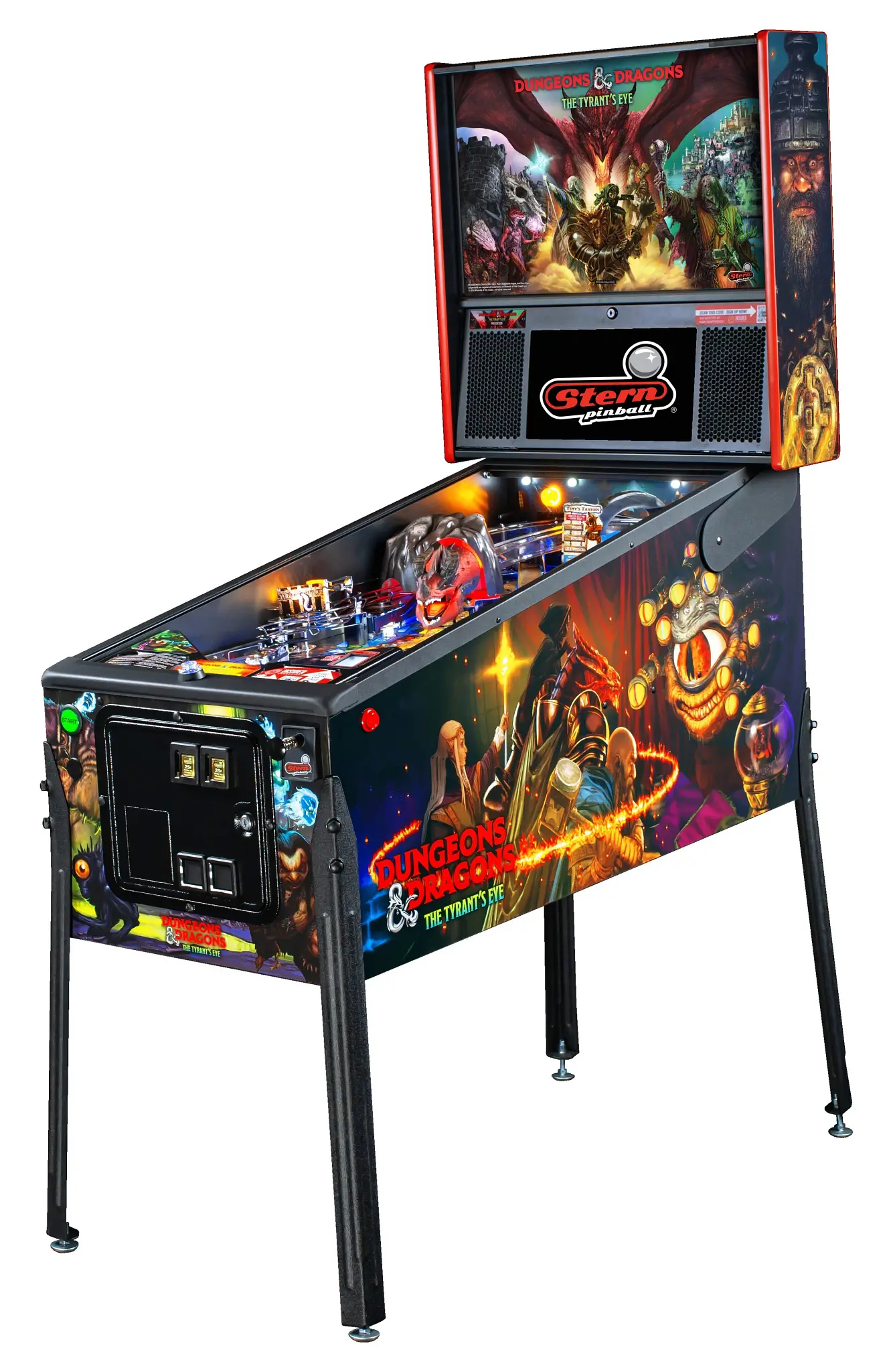 Dungeons & Dragons Pro Pinball Machine Dungeons & Dragons Pro Pinball Machine