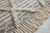 Bodalla White 8x10 Area Rug