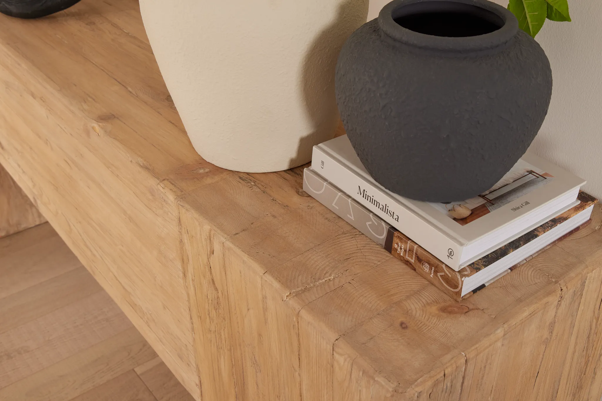 Chaya Light Tone Sofa Table