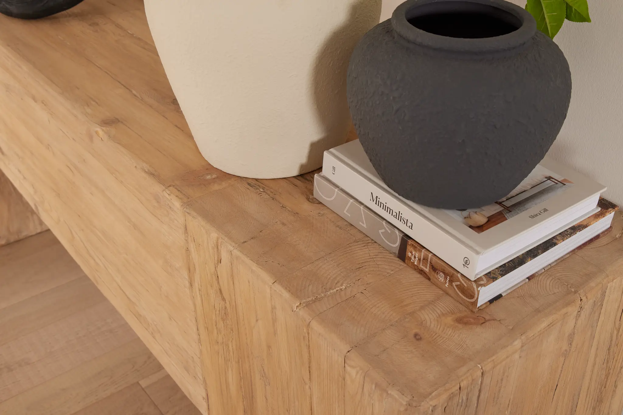 Chaya Light Tone Sofa Table Chaya Light Tone Sofa Table