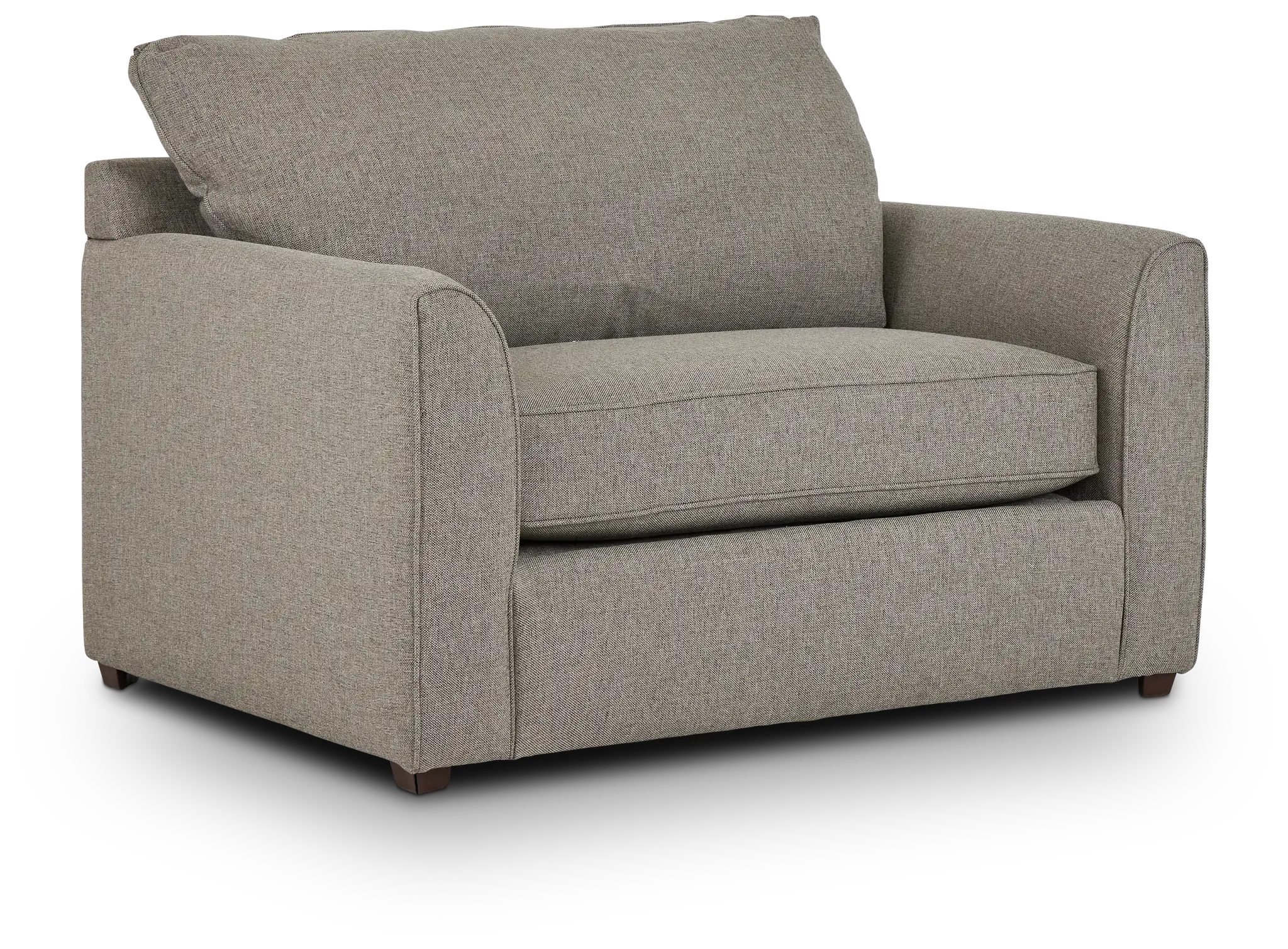 Asheville Brown Fabric Memory Foam Sleeper Asheville Brown Fabric Memory Foam Sleeper