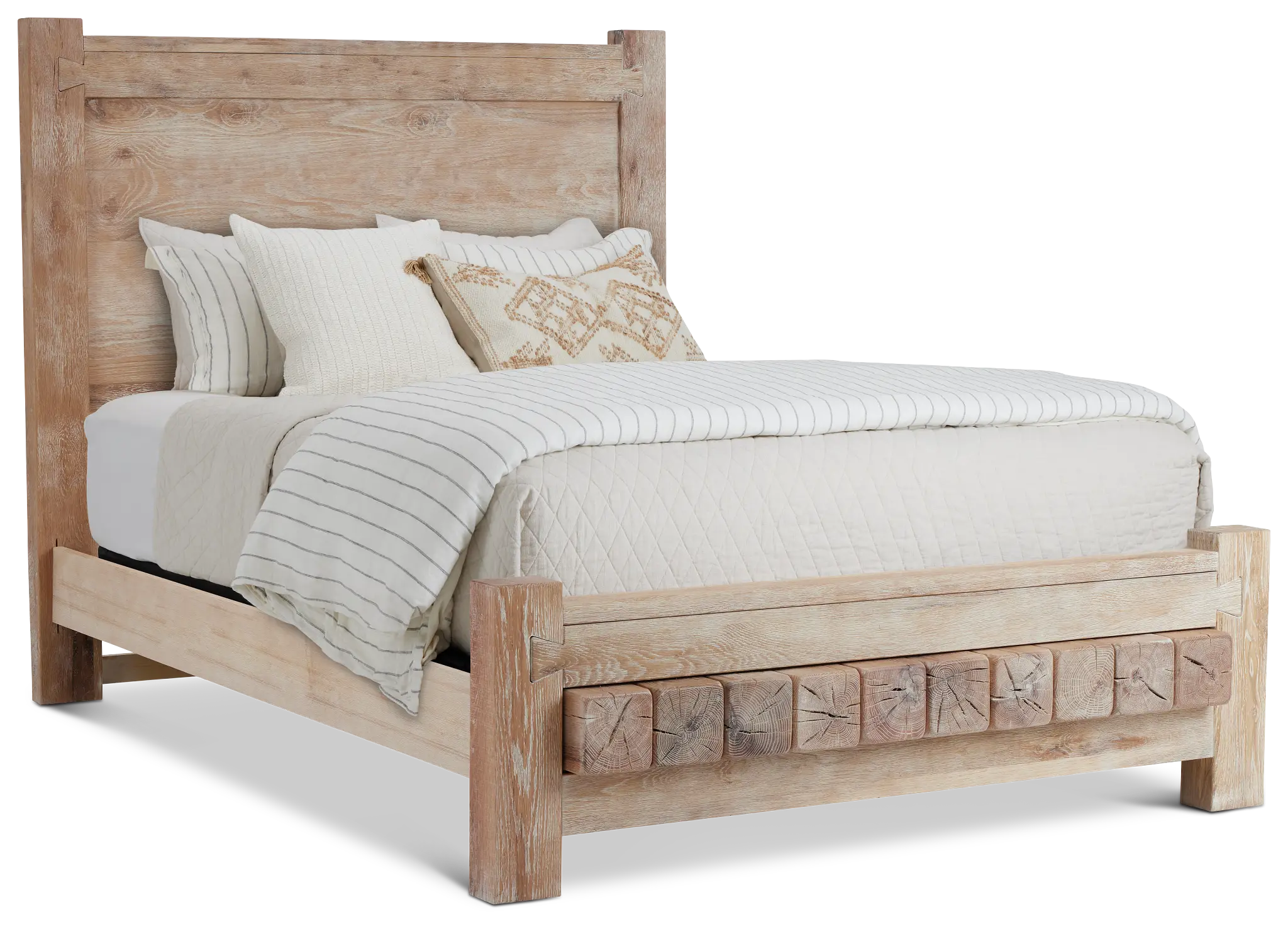 Salt Lake Light Tone Platform Bed Salt Lake Light Tone Platform Bed