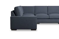 Edgewater Maguire Blue Medium Right Chaise Sectional