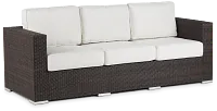 Fina White Sofa