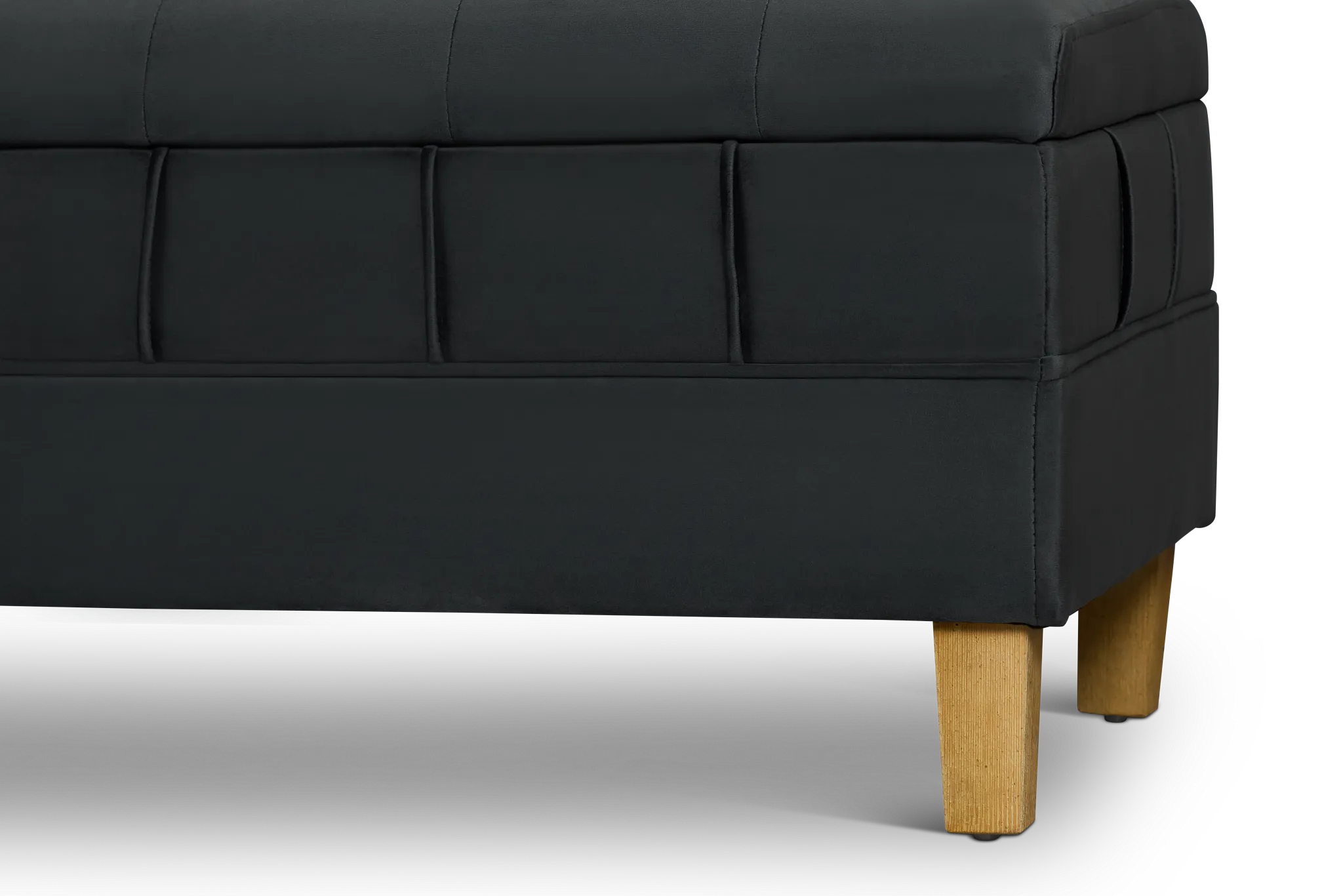 Crosby Gray Storage Bench