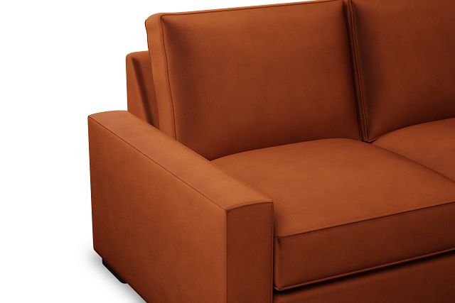 Edgewater Joya Orange Loveseat