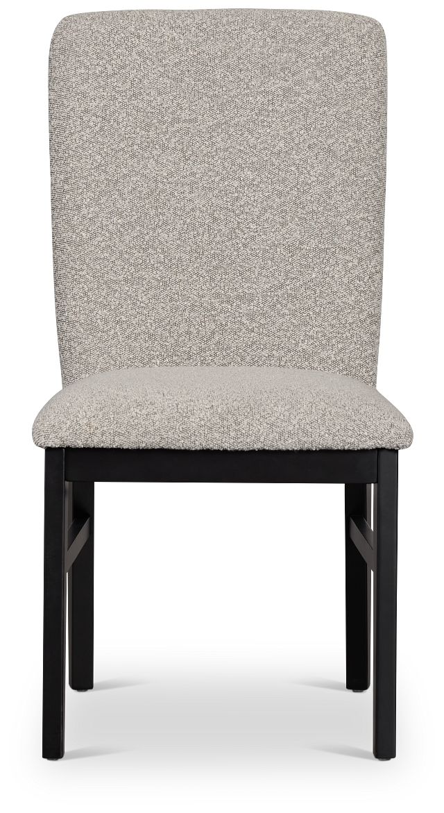 Modesto Black Upholstered Side Chair