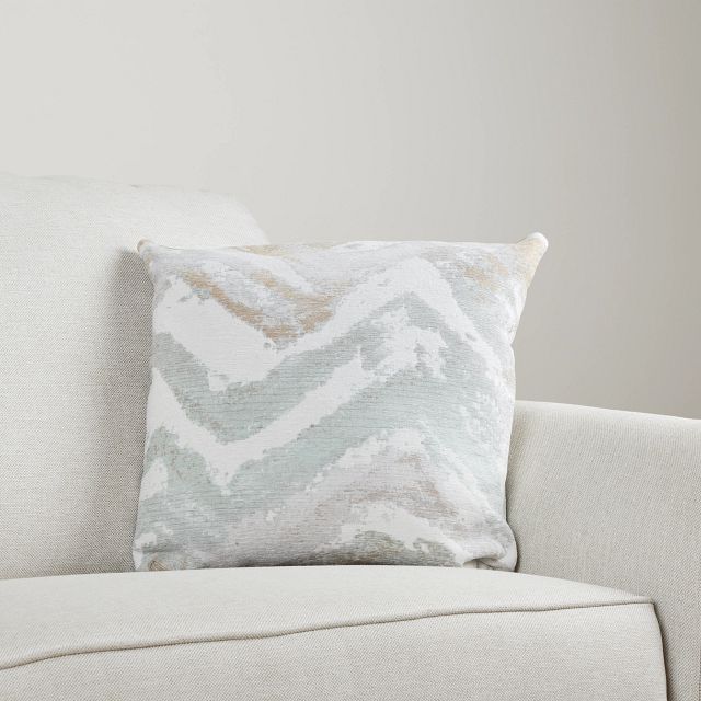 Zodiac Light Blue 18" Accent Pillow