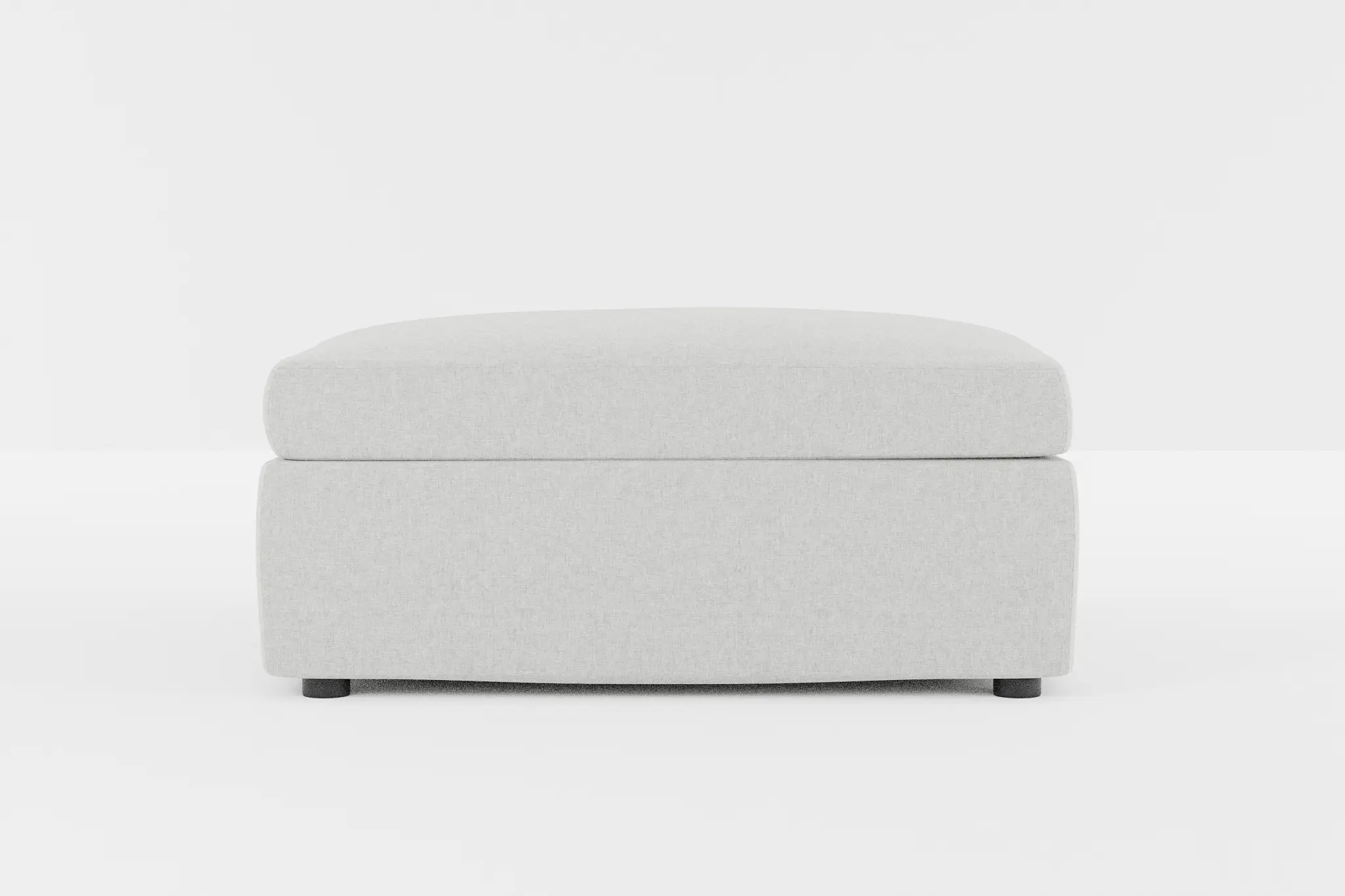 Destin Delray Pewter Fabric Cocktail Ottoman Destin Delray Pewter Fabric Cocktail Ottoman