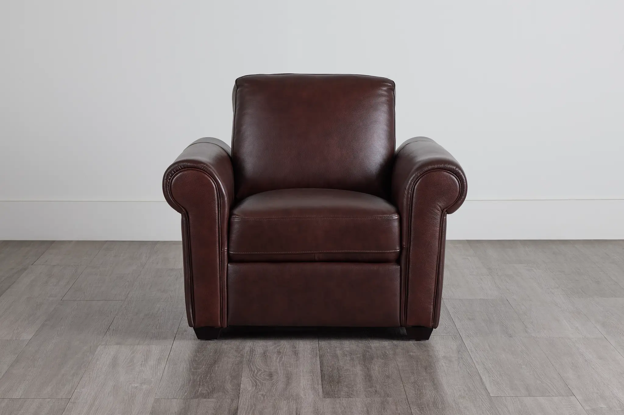 Lincoln Medium Brown Lthr/vinyl Chair Lincoln Medium Brown Lthr/vinyl Chair