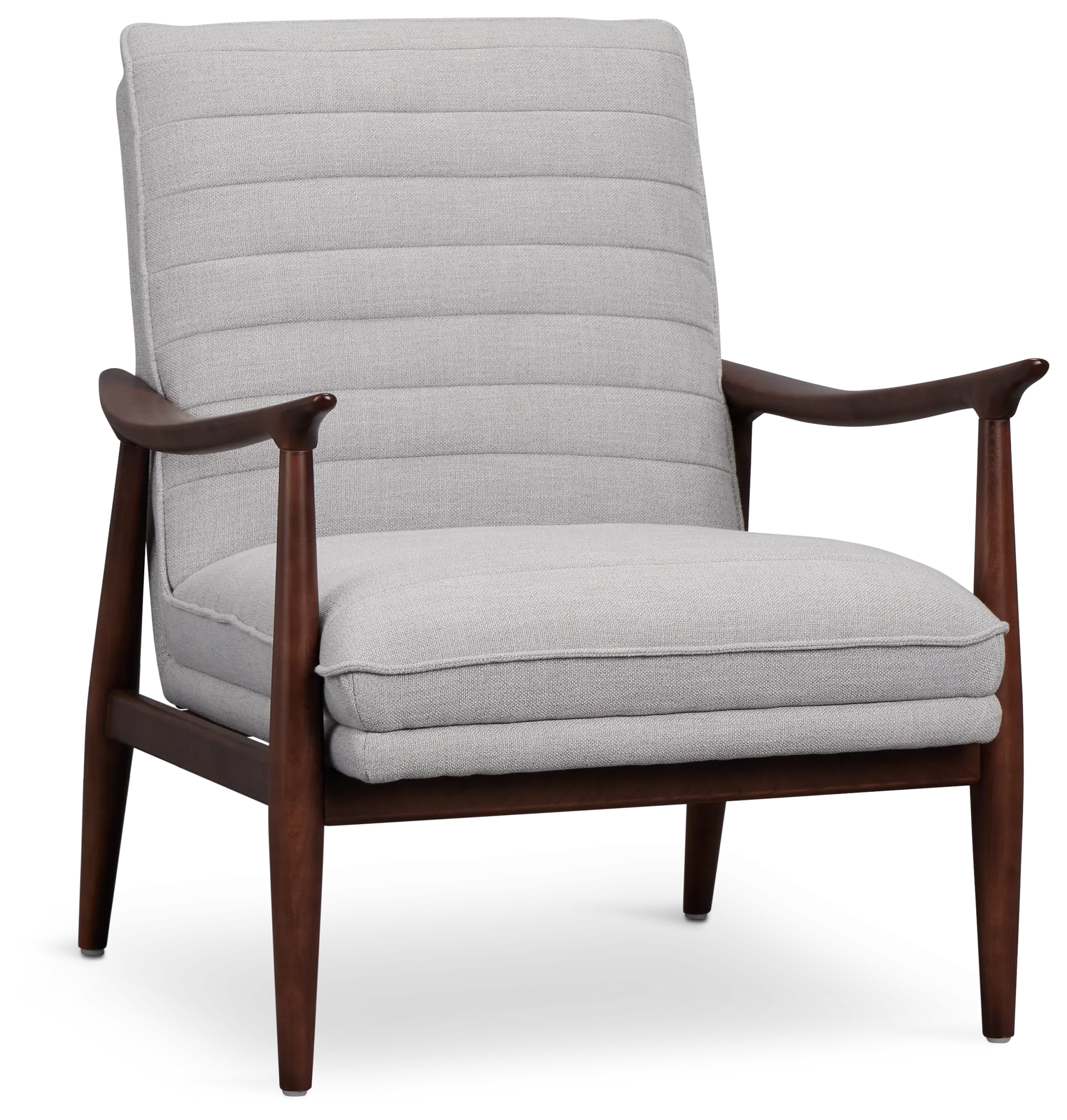 Leith Gray Fabric Accent Chair