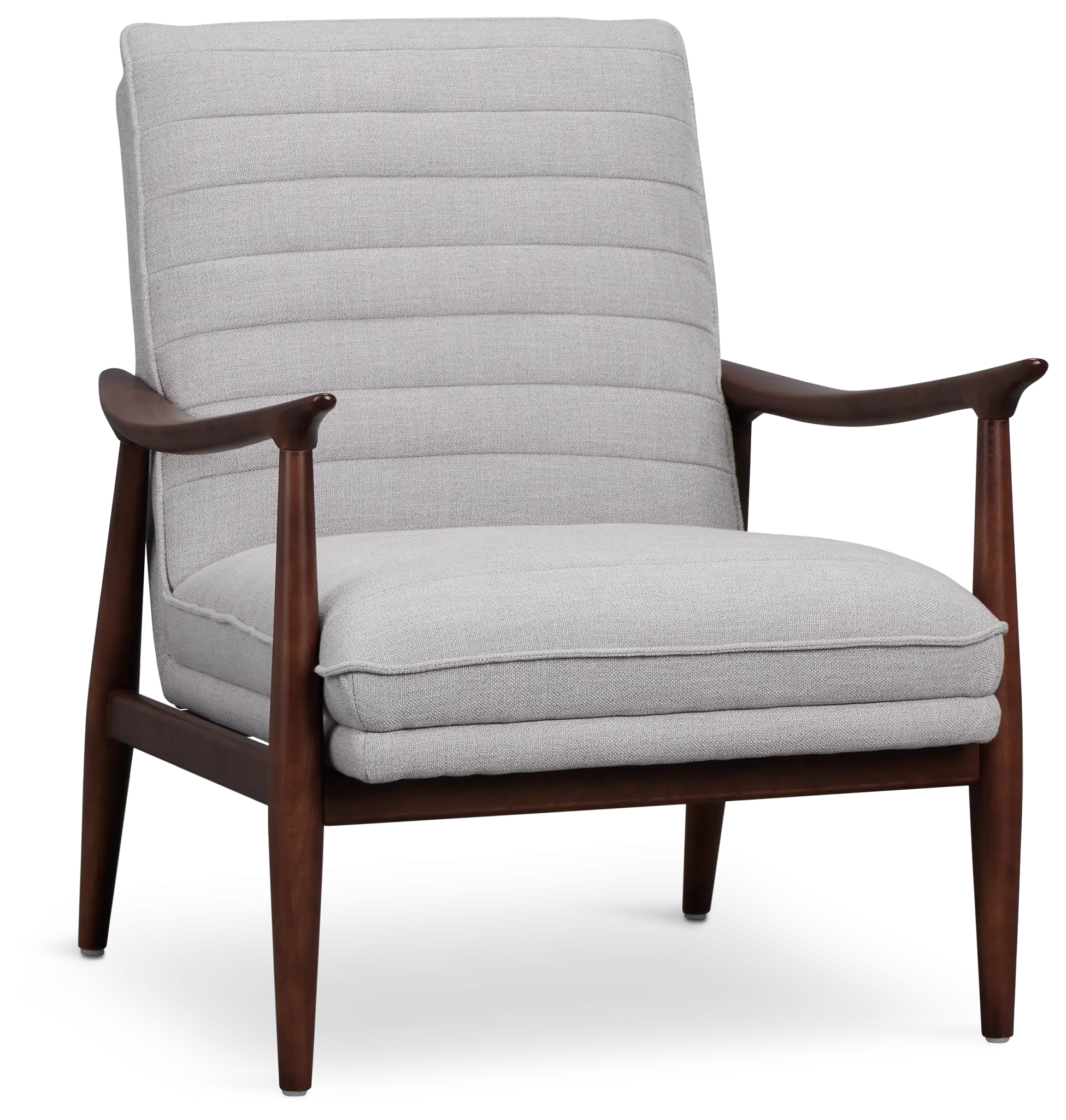 Leith Gray Fabric Accent Chair Leith Gray Fabric Accent Chair