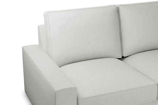 Edgewater Revenue White Medium Two-arm Sectional