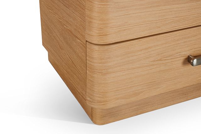 Malibu Light Tone Wood Nightstand