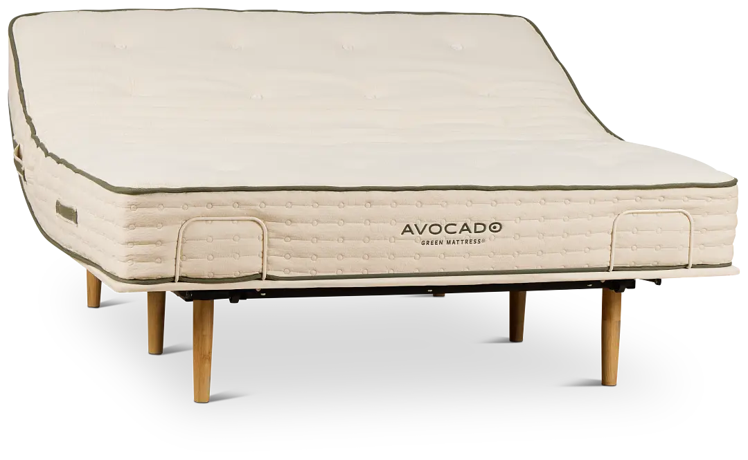 Avocado Green Firm Eco Plus Adjustable Base Mattress Set Avocado Green Firm Eco Plus Adjustable Base Mattress Set