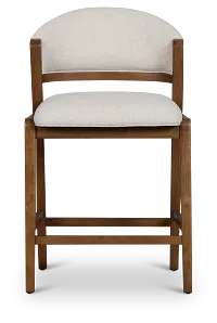 Rockford Light Tone 24" Upholstered Barstool