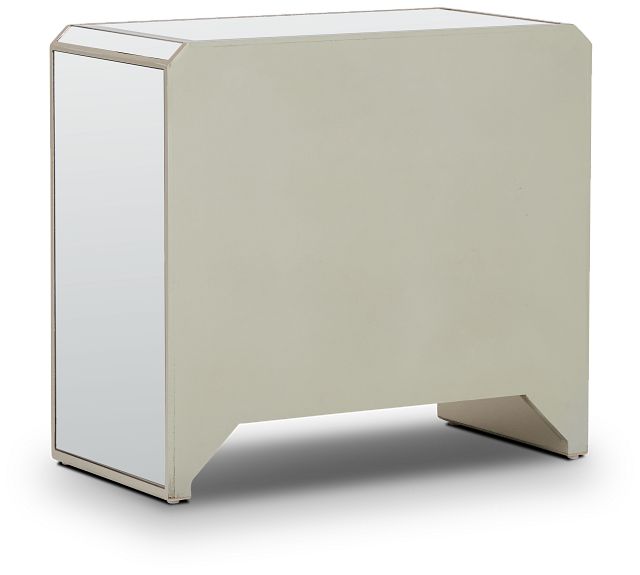 Carrie Mirrored 3-drawer Accent Chest