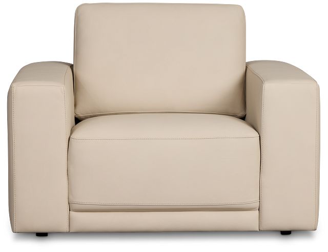 Kellan Ivory Leather Chair