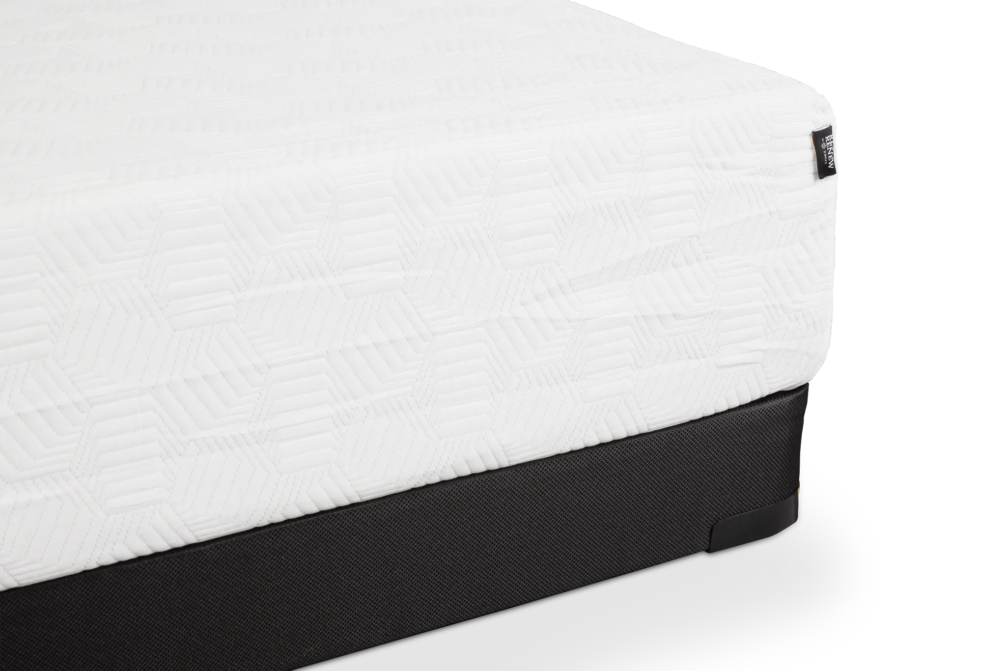 Rest & Renew By Zinus Gel Memory Foam Mattress 10" Cush Firm Low-profile Mattress Set