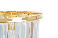 Audrey Gold Round Chandelier