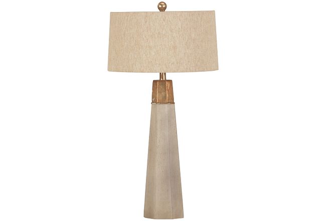 Rowan Beige Table Lamp