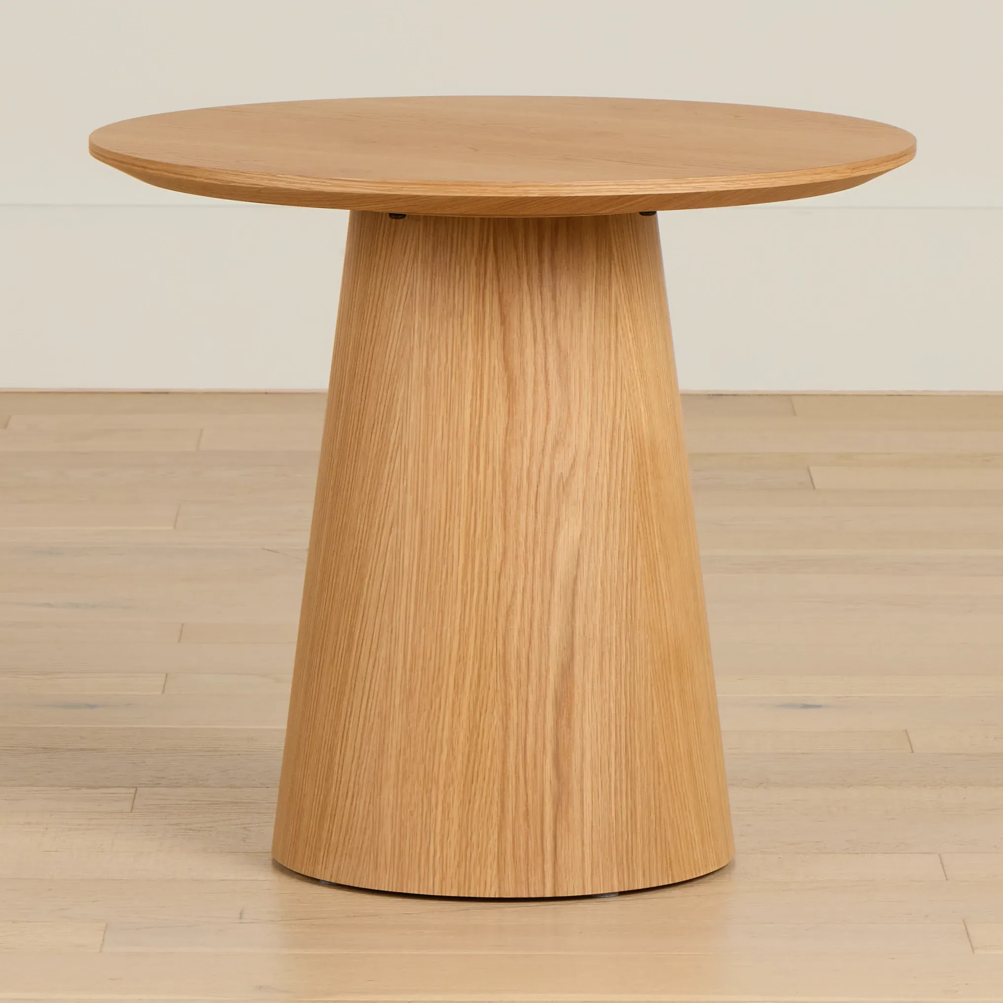 Nomad Light Tone Round End Table