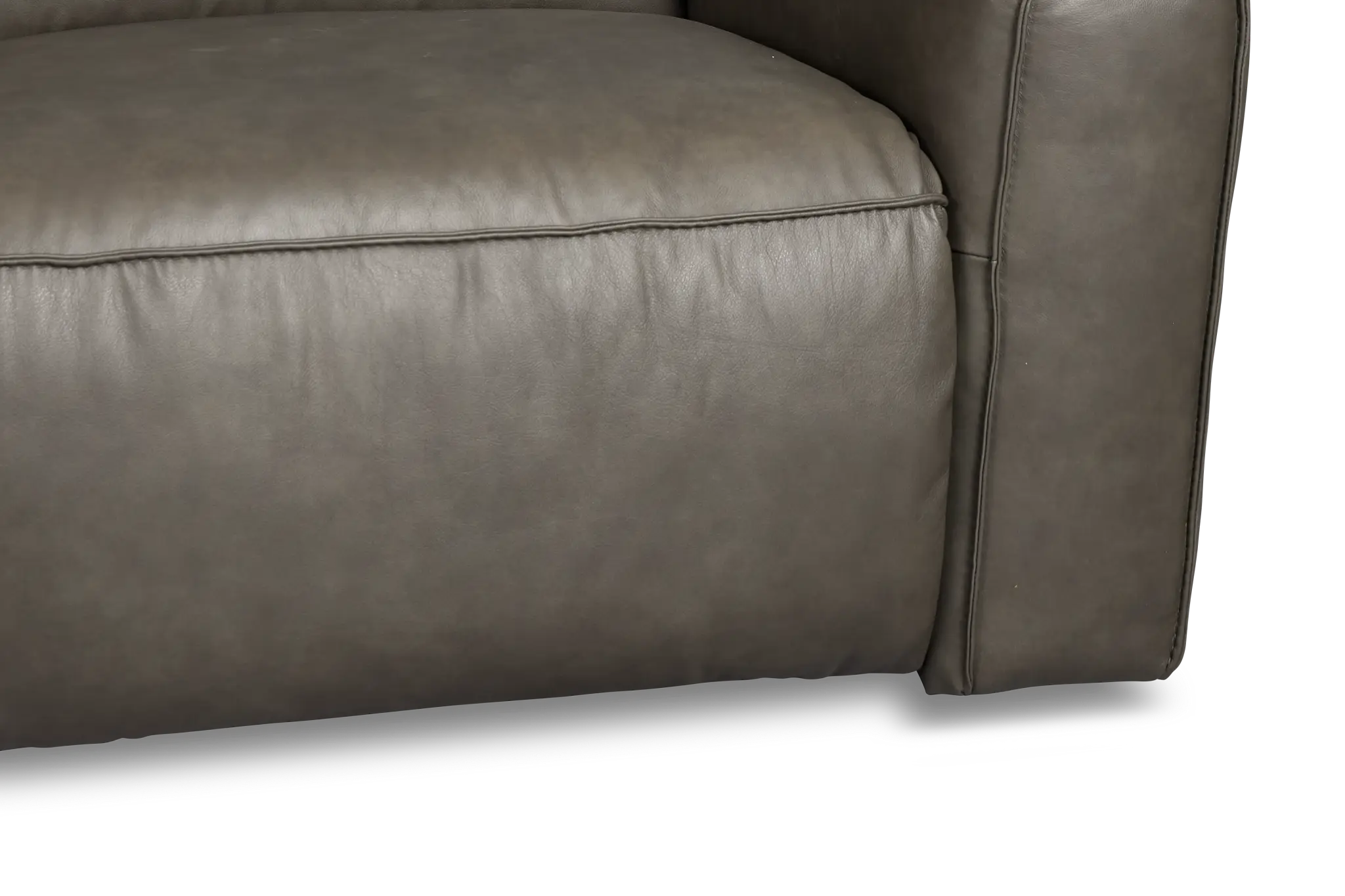 Ryland Dark Gray Lthr/vinyl Power Reclining Sofa Ryland Dark Gray Lthr/vinyl Power Reclining Sofa
