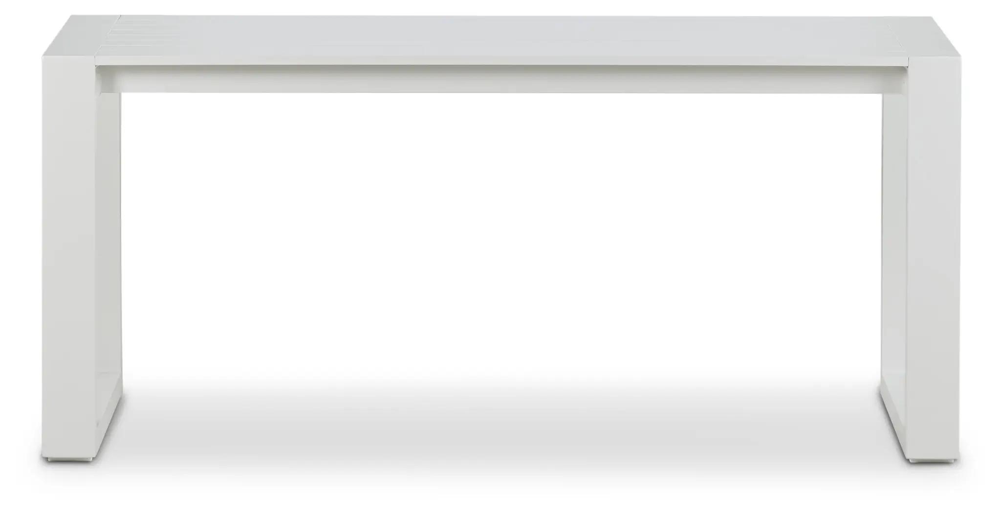 Linear2 White Aluminum Coffee Table Linear2 White Aluminum Coffee Table