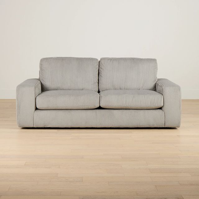 Charlie Gray Fabric Sofa
