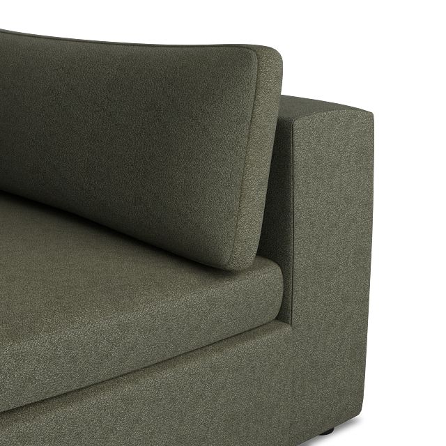 Destin Sutton Green Fabric 8-piece Modular Sectional