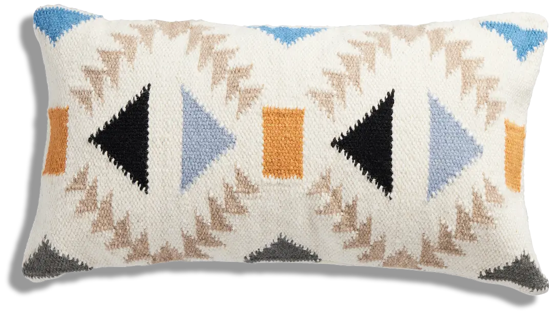 Allie Multicolored Lumbar Accent Pillow Allie Multicolored Lumbar Accent Pillow