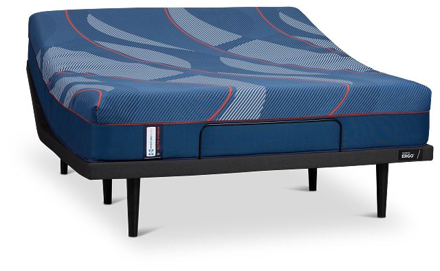 Posturepedic Elite Spring Albany 2 Medium Ergo 3.0 Adjustable Mattress Set