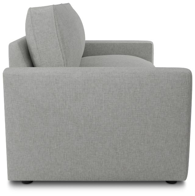Siesta Delray Pewter Fabric Memory Foam Sleeper