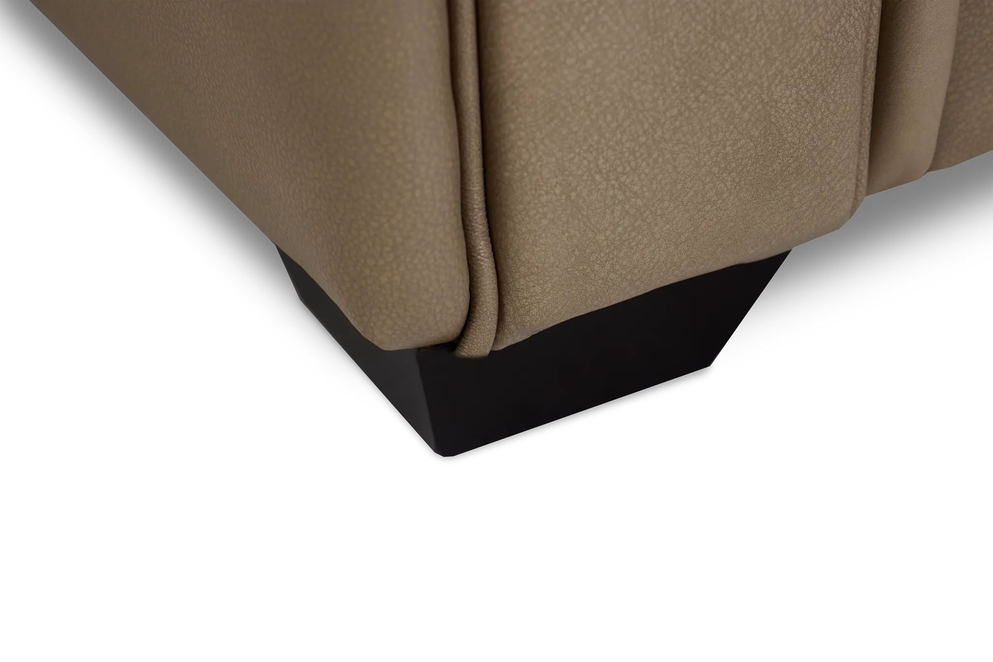 Lincoln Taupe Lthr/vinyl Sofa