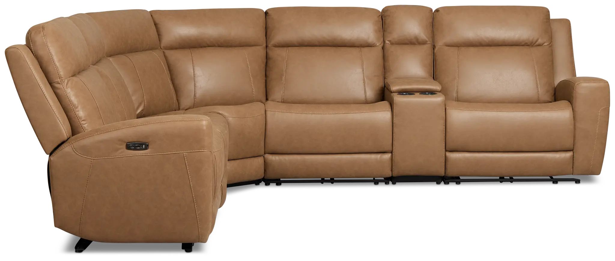 Colton Brown Micro Medium Triple Power 2-arm Sectional Colton Brown Micro Medium Triple Power 2-arm Sectional
