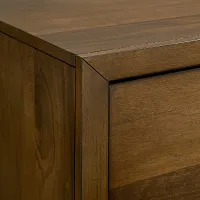 August Mid Tone Storage Bench