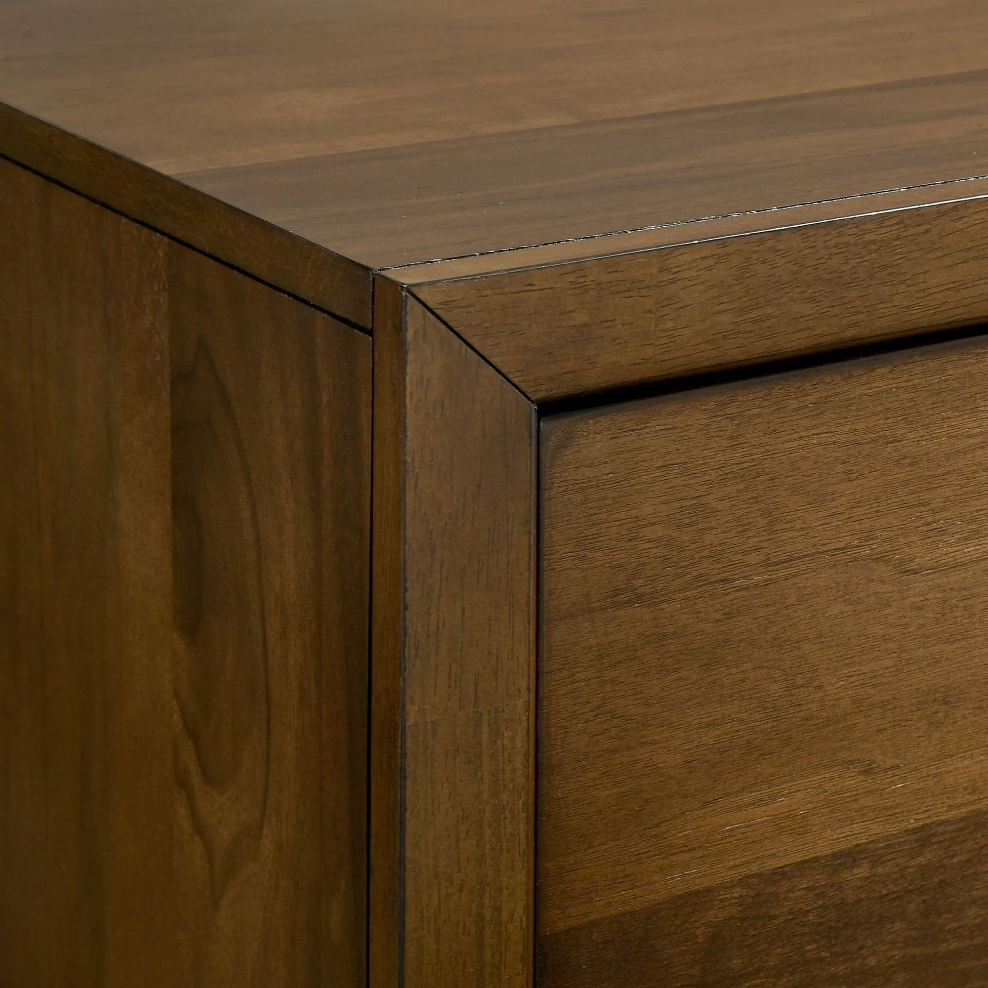 August Mid Tone Storage Bench