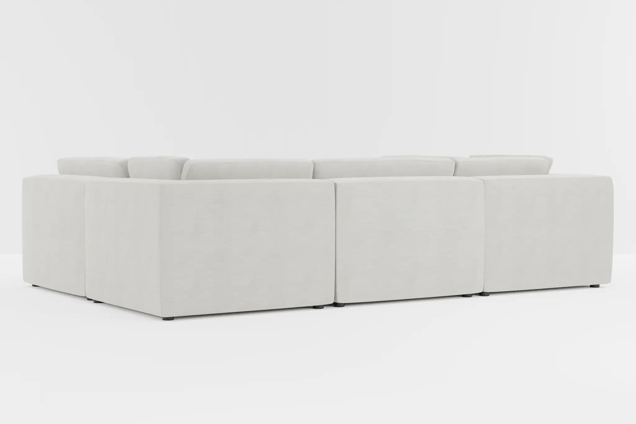 Destin Maguire Ivory Fabric 6-piece Pit Sectional Destin Maguire Ivory Fabric 6-piece Pit Sectional